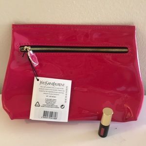 YSL Beauty Case & YSL Glossy Stain